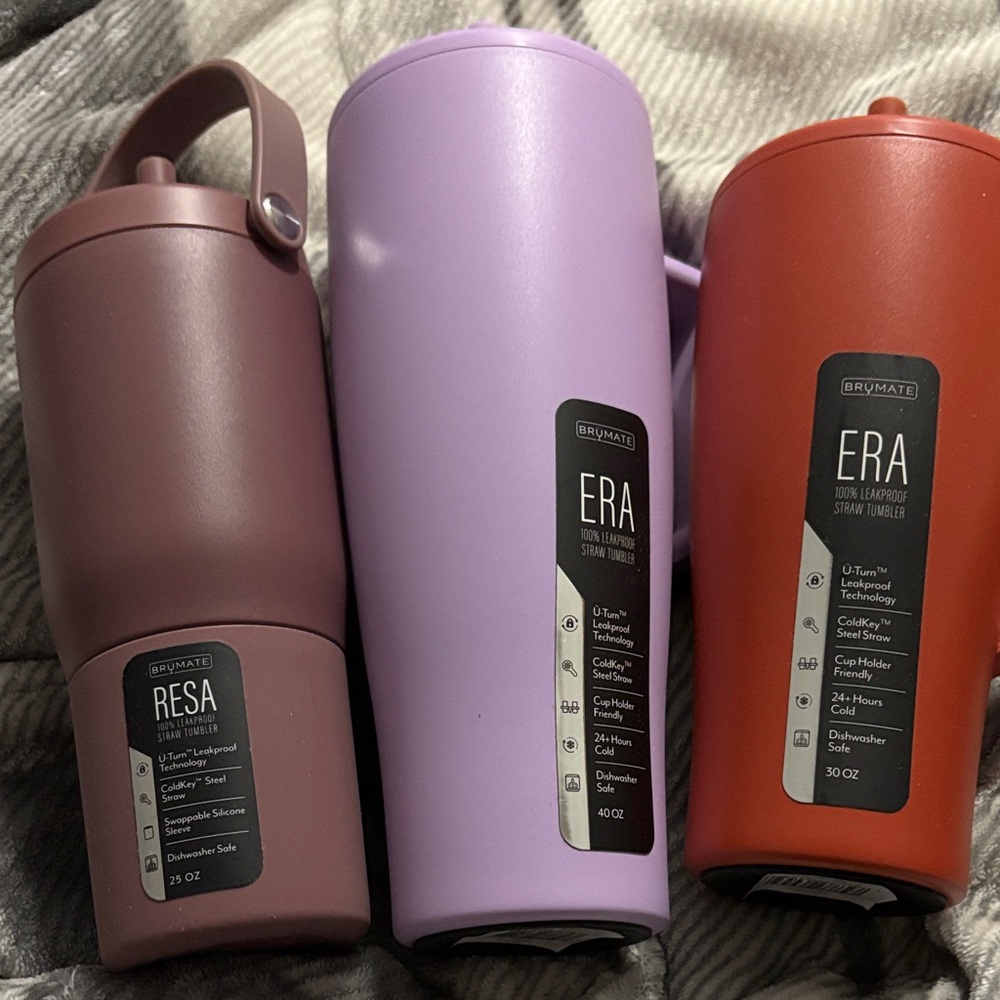 Brumate ERA/RESA Stainless Drinkware Collection - Lavender, Mauve & Terracotta